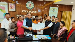 नवीन जिले मनेन्द्रगढ़-चिरमिरी-भरतपुर में पत्रकार कॉलोनी हेतु आवश्यक भू-खण्ड आवंटित करने की मांग