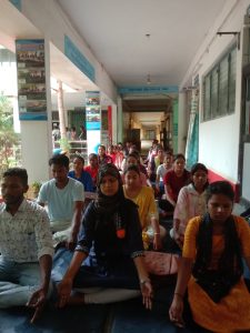 अंतर्राष्ट्रीय योग दिवस पर विवेकानन्द महाविद्यालय में स्वस्थ जीवनशैली एवं तनाव प्रबंधन पर कार्यशाला का आयोजन