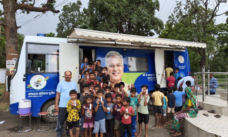मुख्यमंत्री स्लम स्वास्थ्य योजना,बालक आश्रम खोंगापानी में स्वास्थ्य जाँच के लिए पहुँची एमएमयू, 68 बच्चों का किया गया स्वास्थ्य जाँच सह उपचार